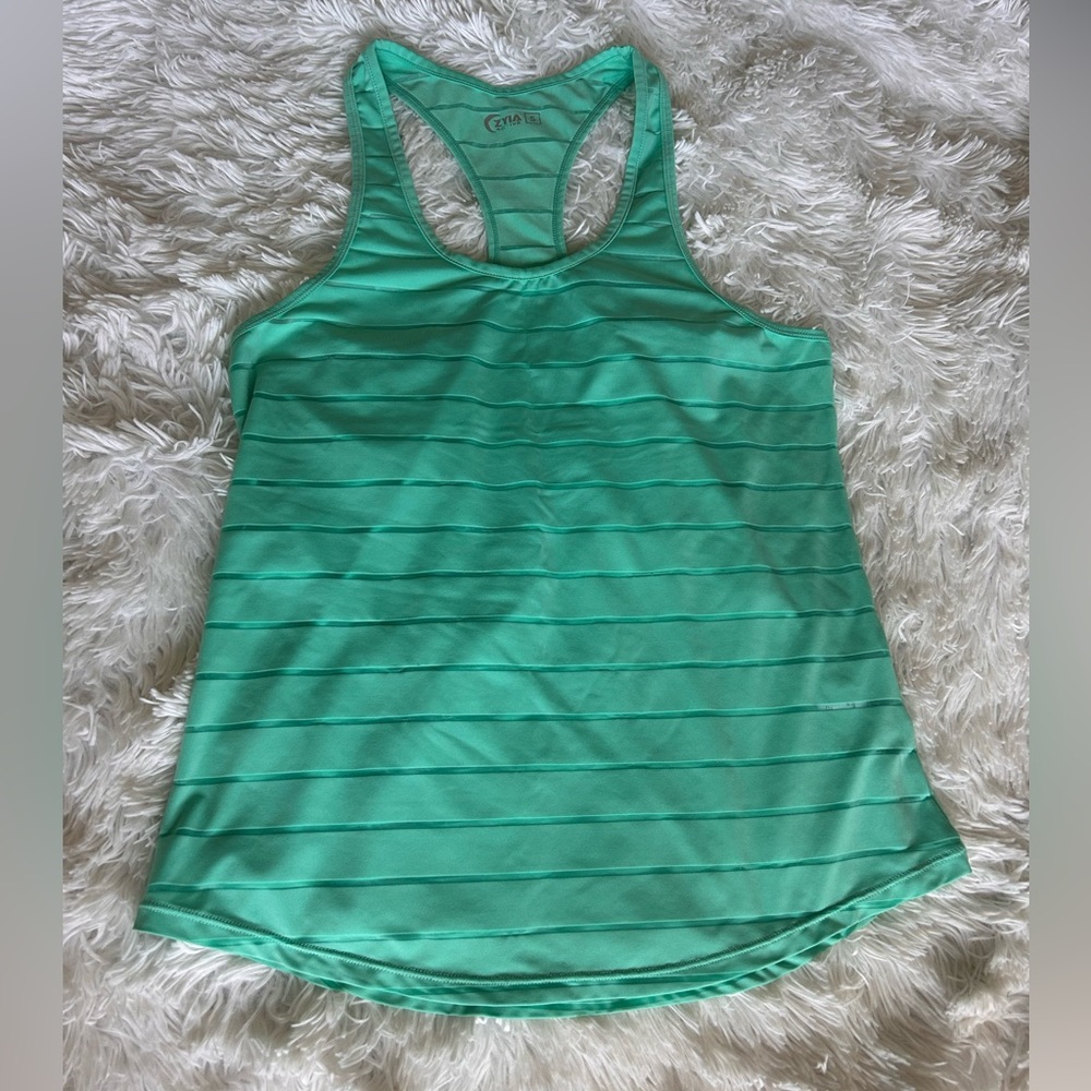 Turquoise Racerback Tank Top